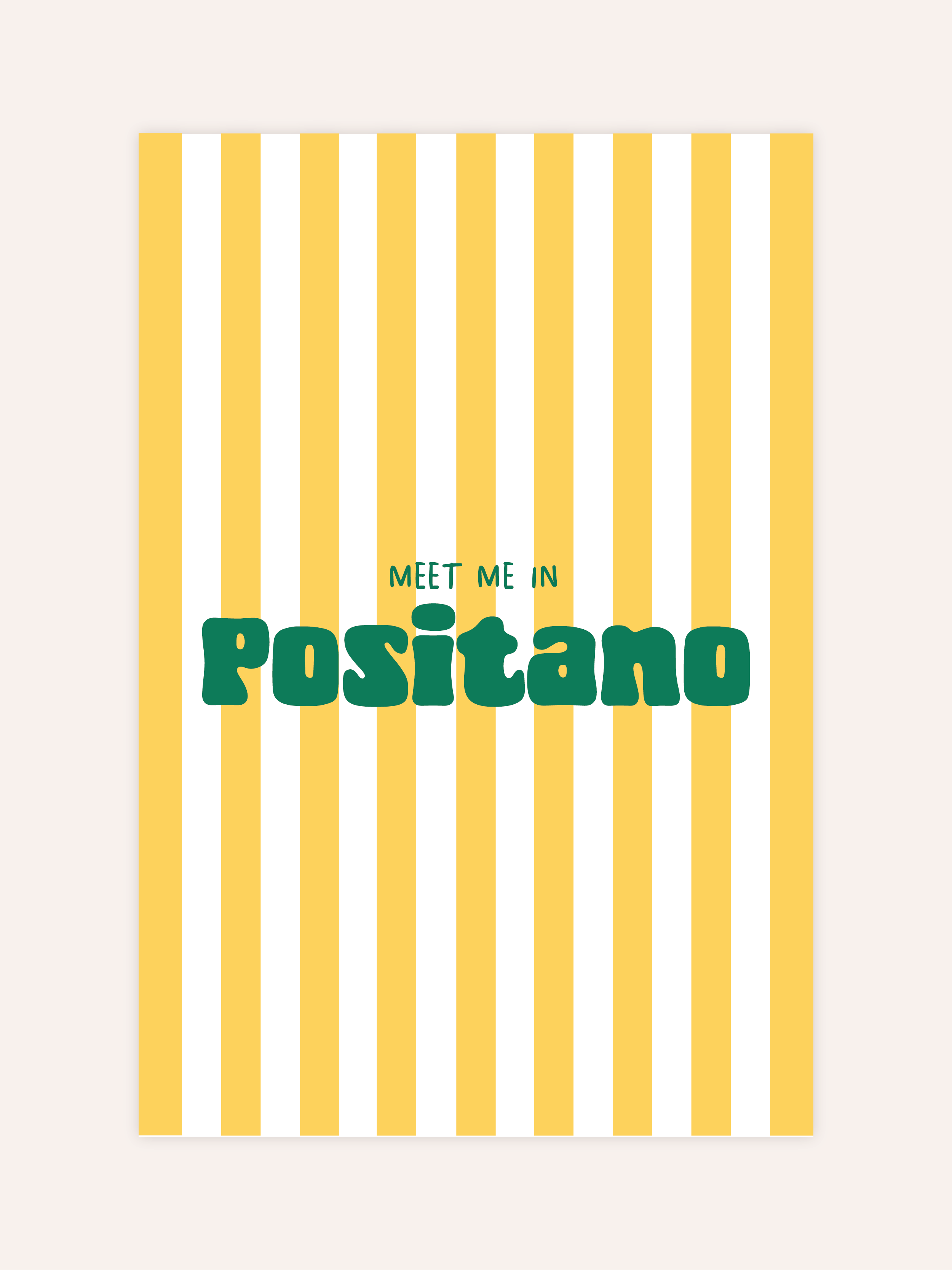 Meet Me In Positano Poster