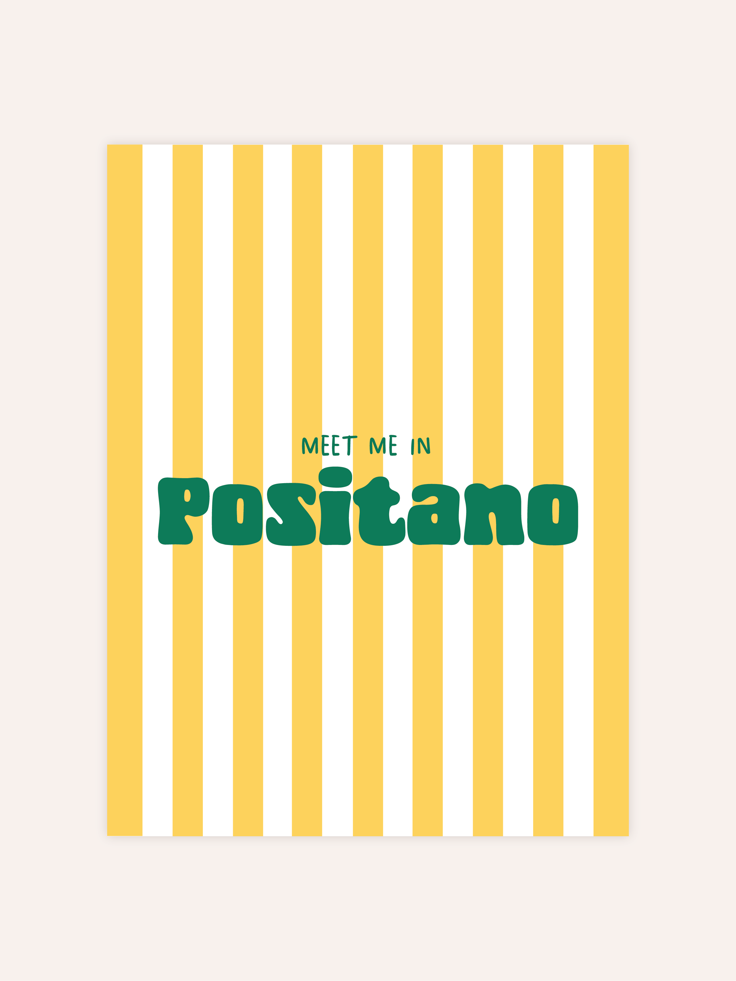 Meet Me In Positano Poster