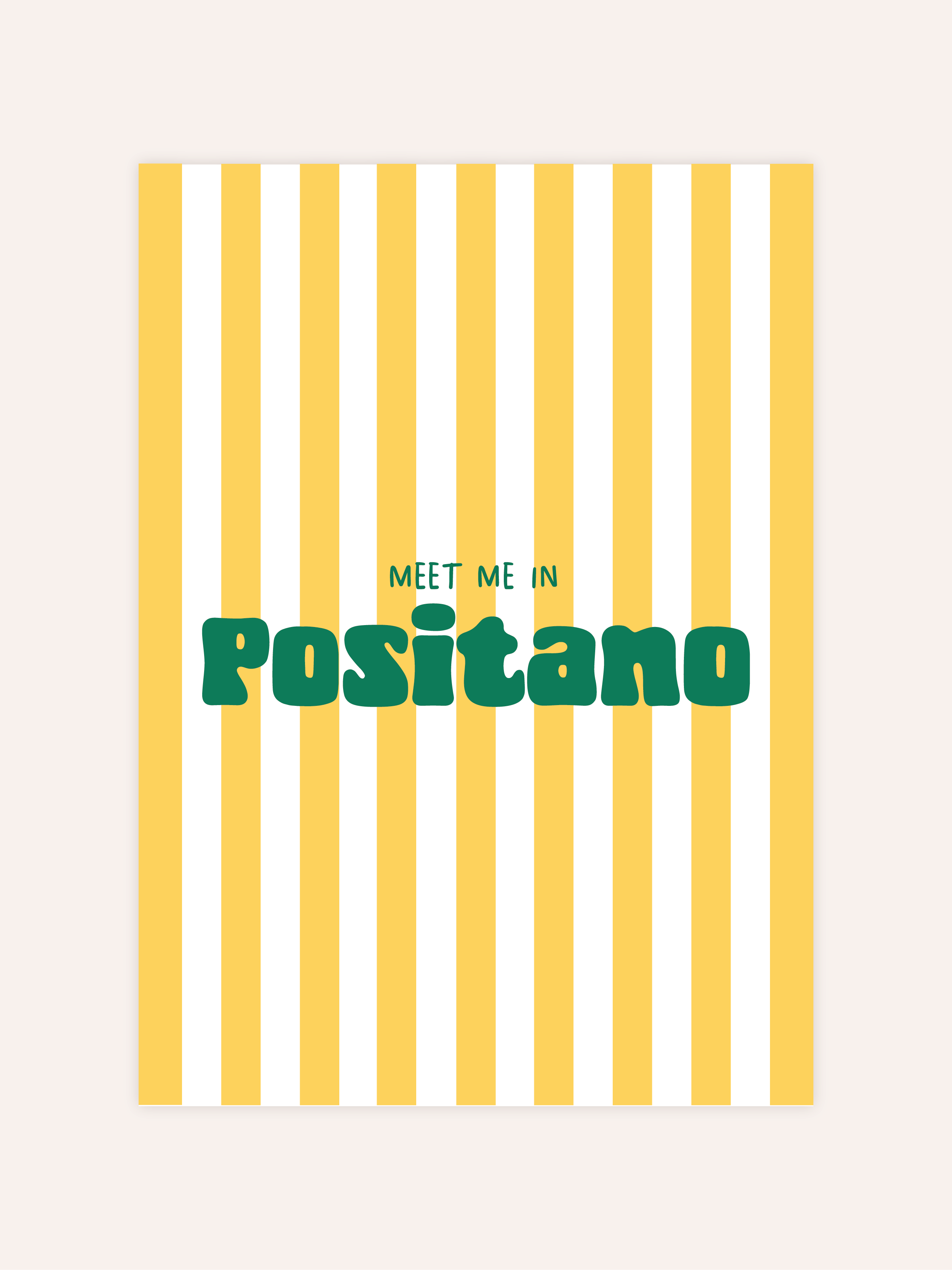 Meet Me In Positano Poster