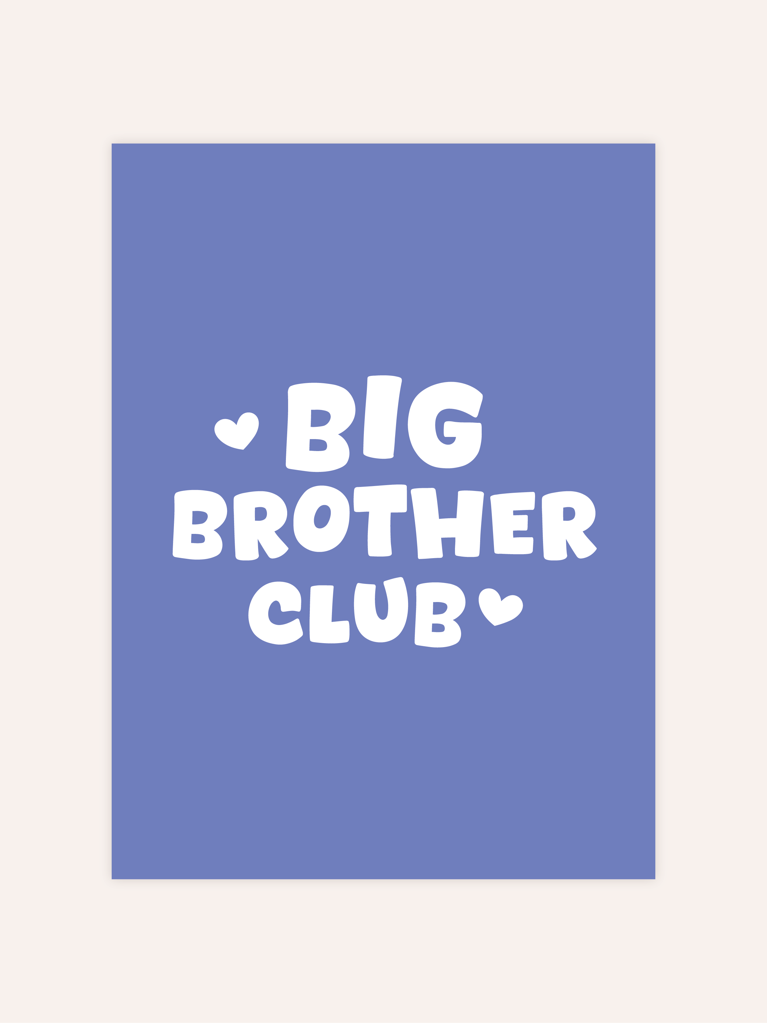 Big Brother Club Poster