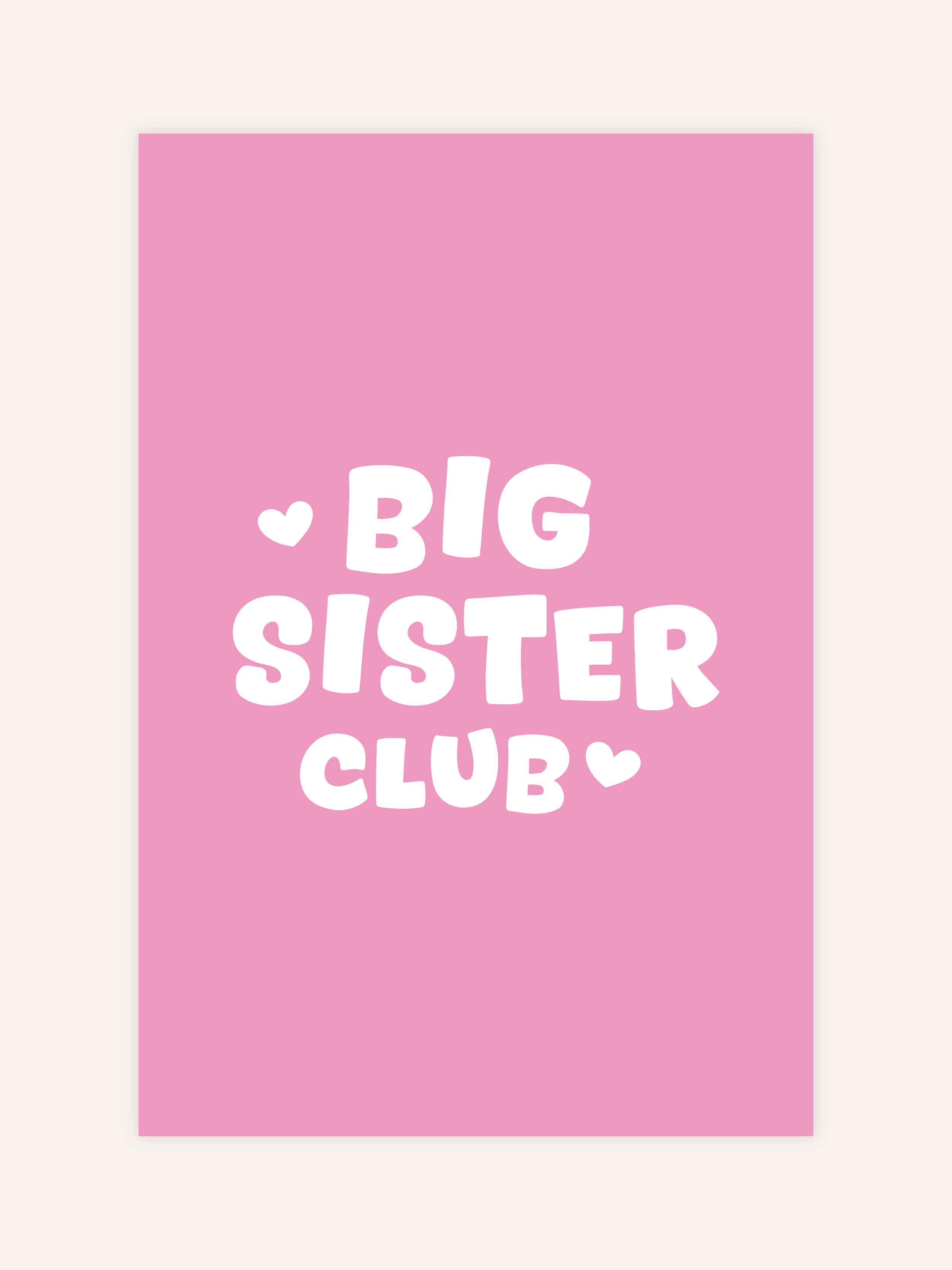 Big Sister Club Poster