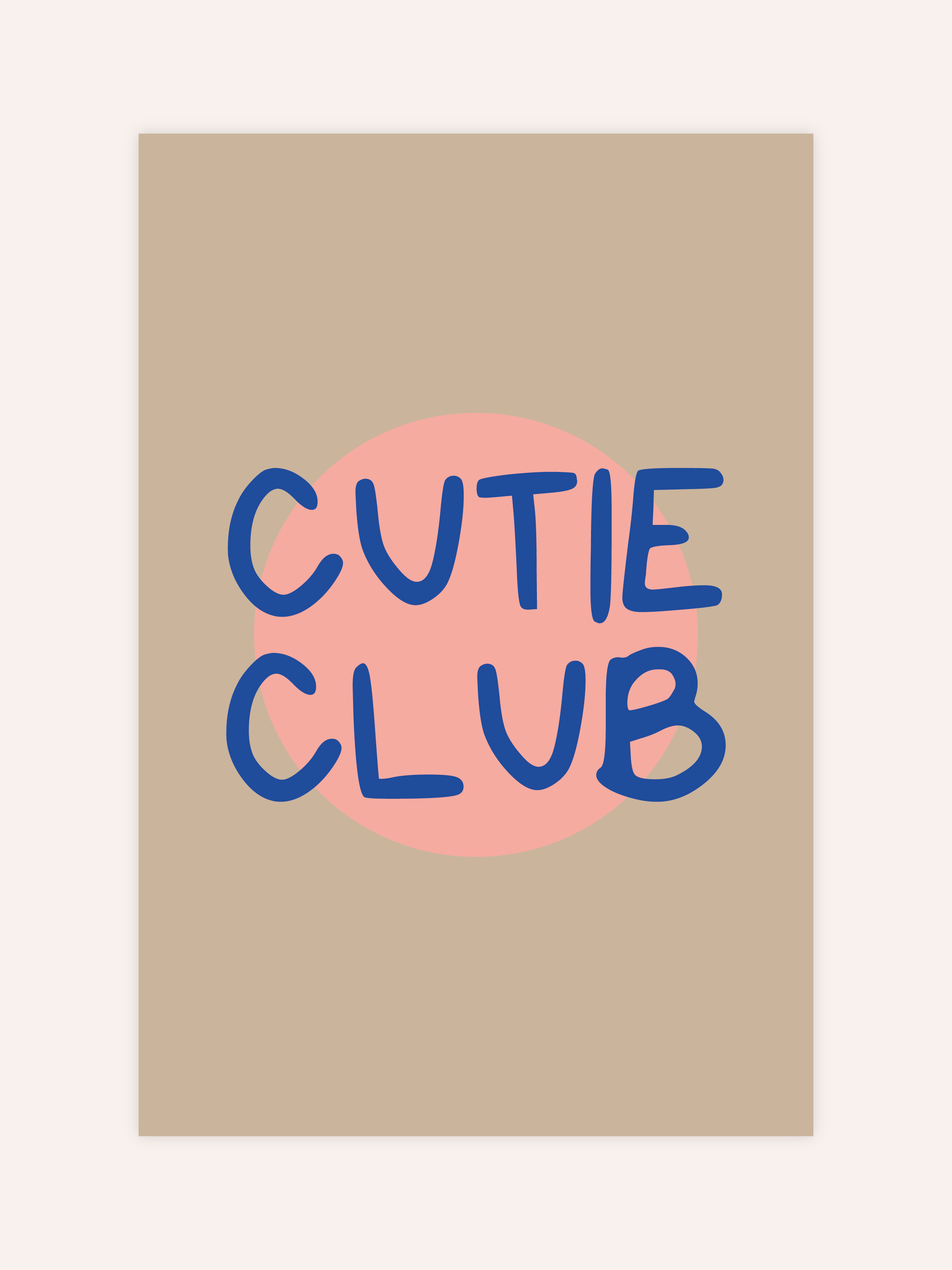 Cutie Club Poster