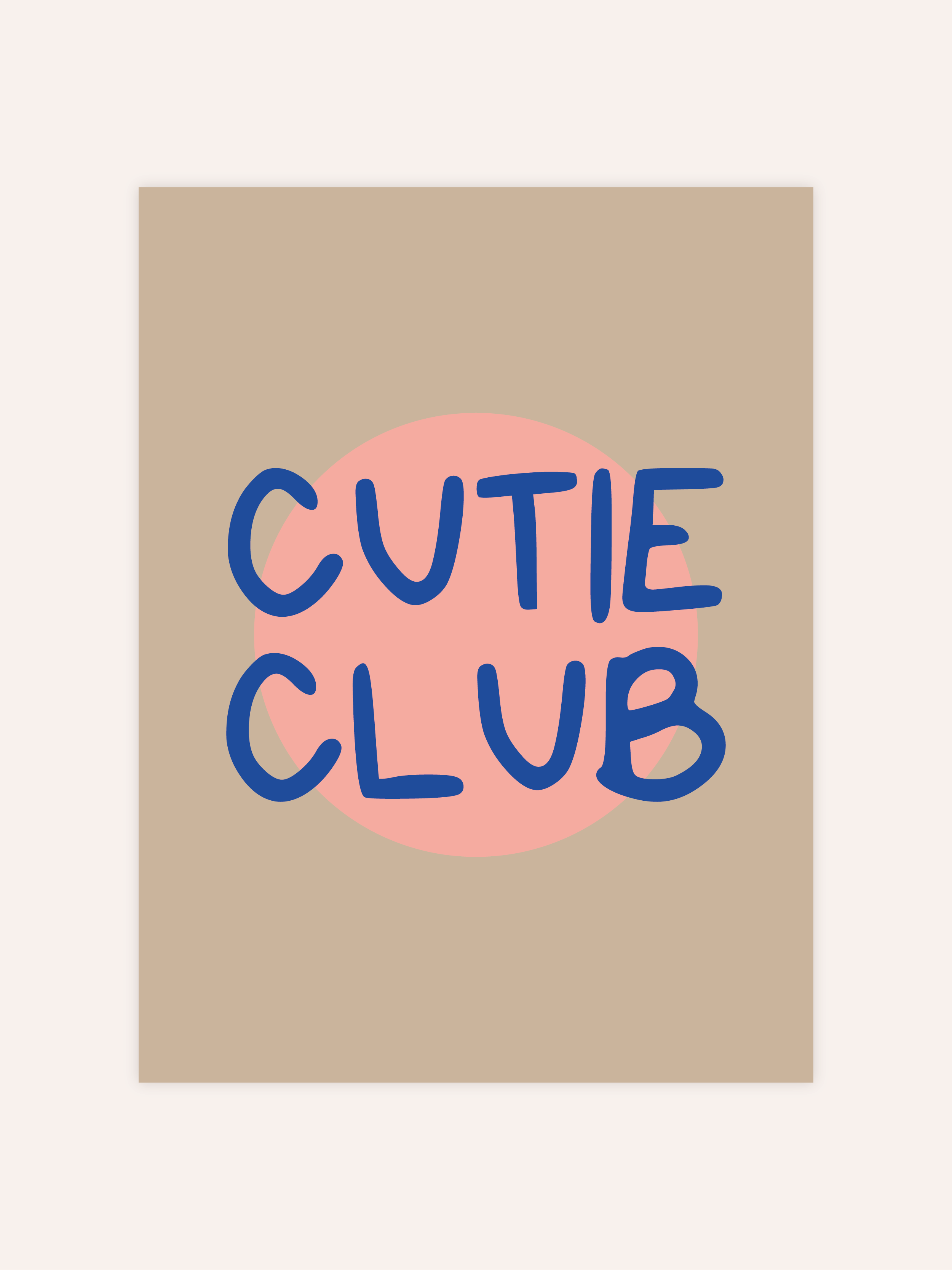 Cutie Club Poster