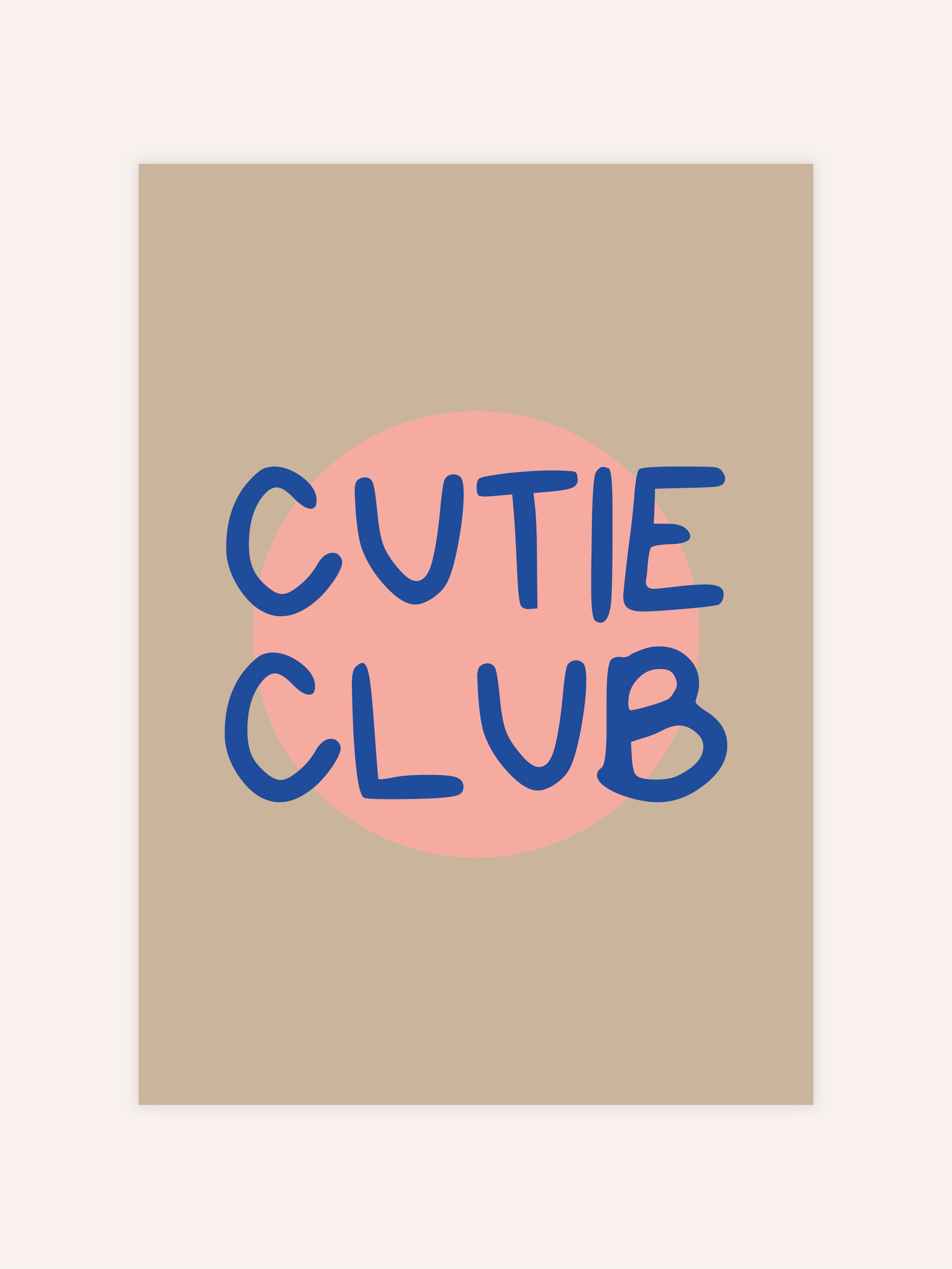 Cutie Club Poster