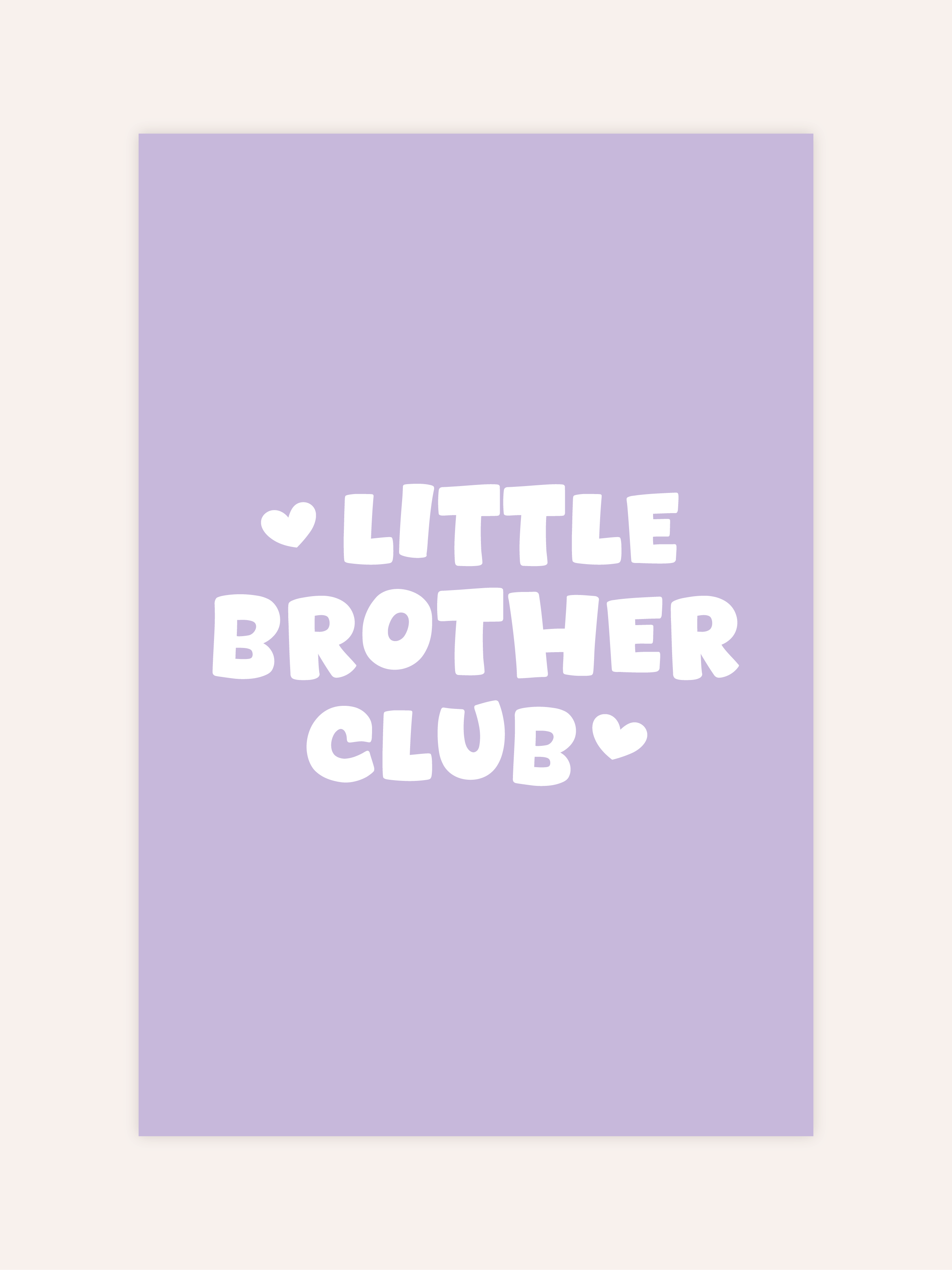 Little Brother Club Poster