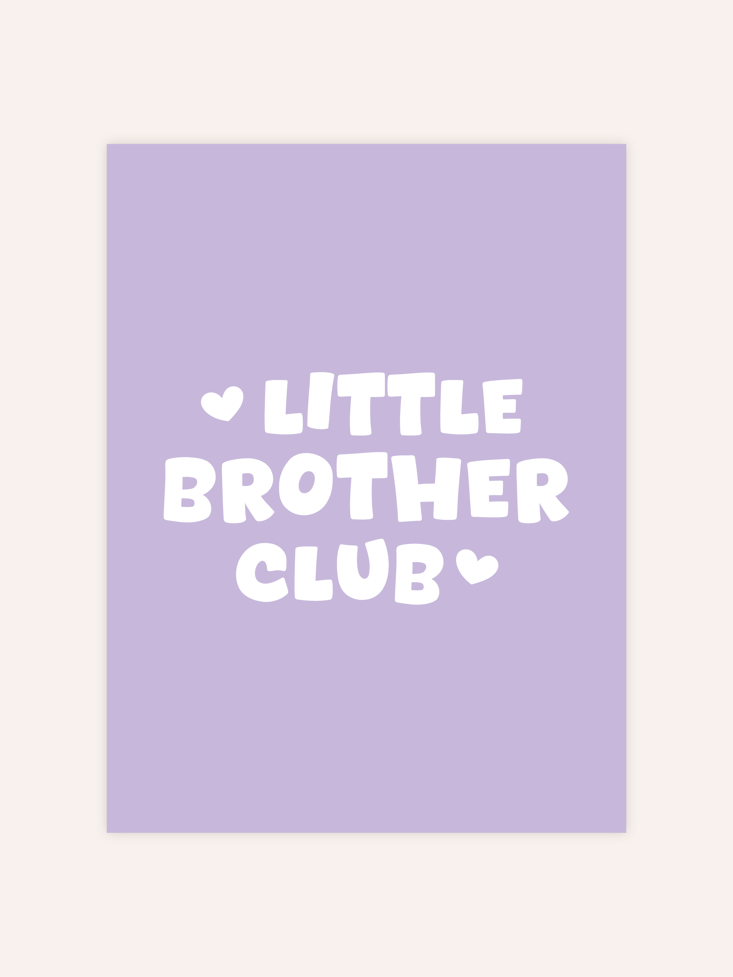 Little Brother Club Poster