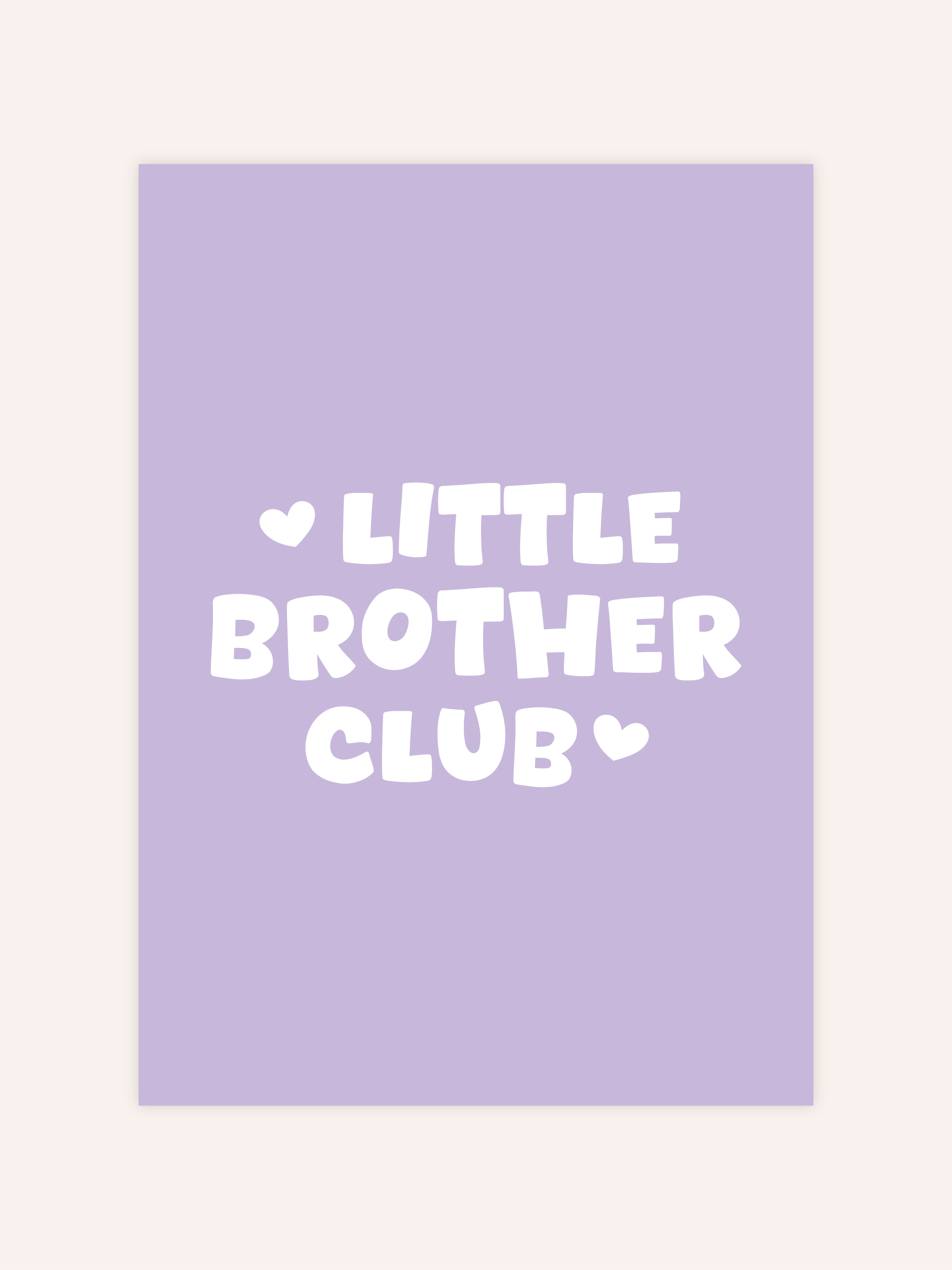 Little Brother Club Poster