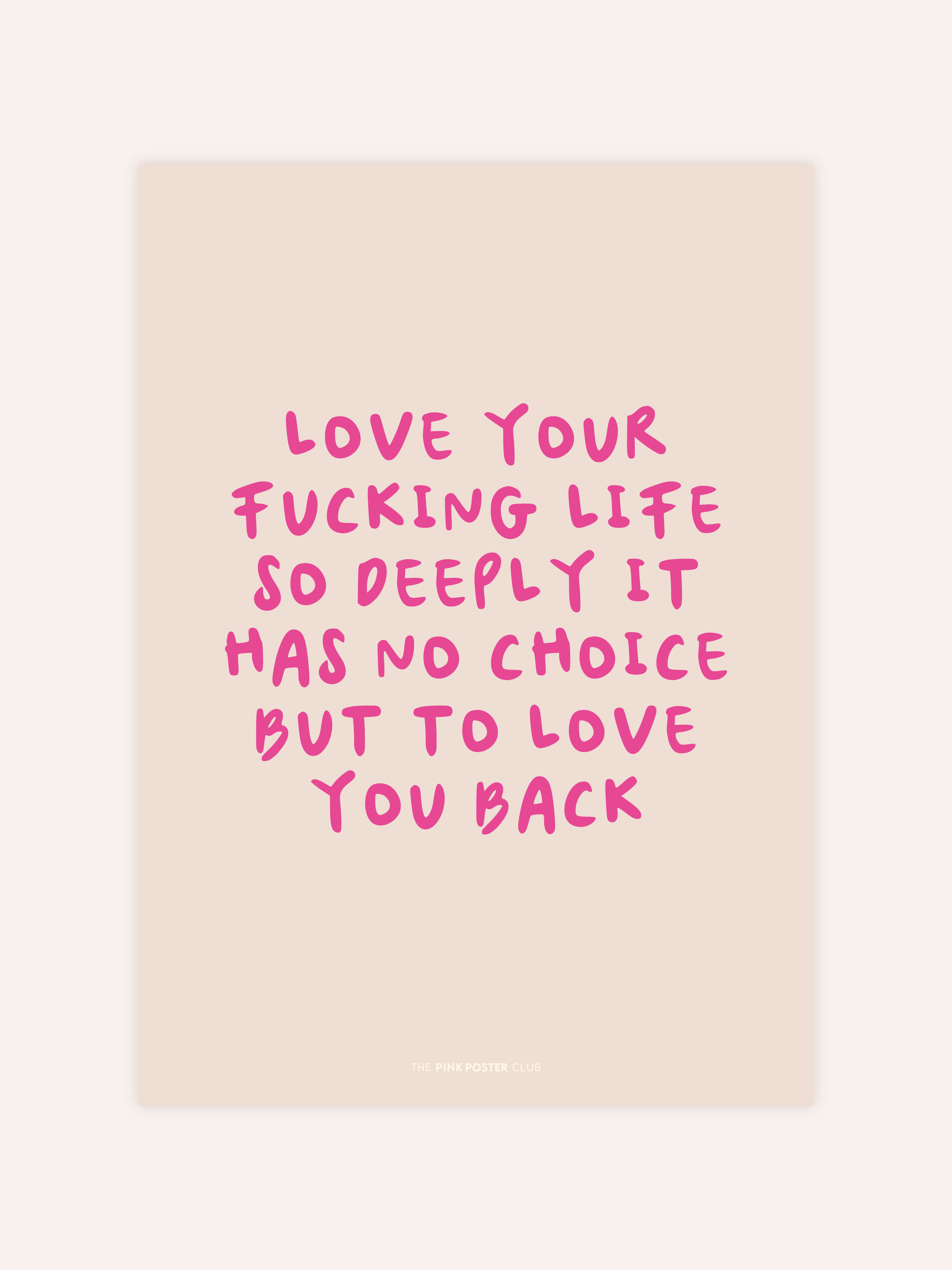 Love Your Life Poster