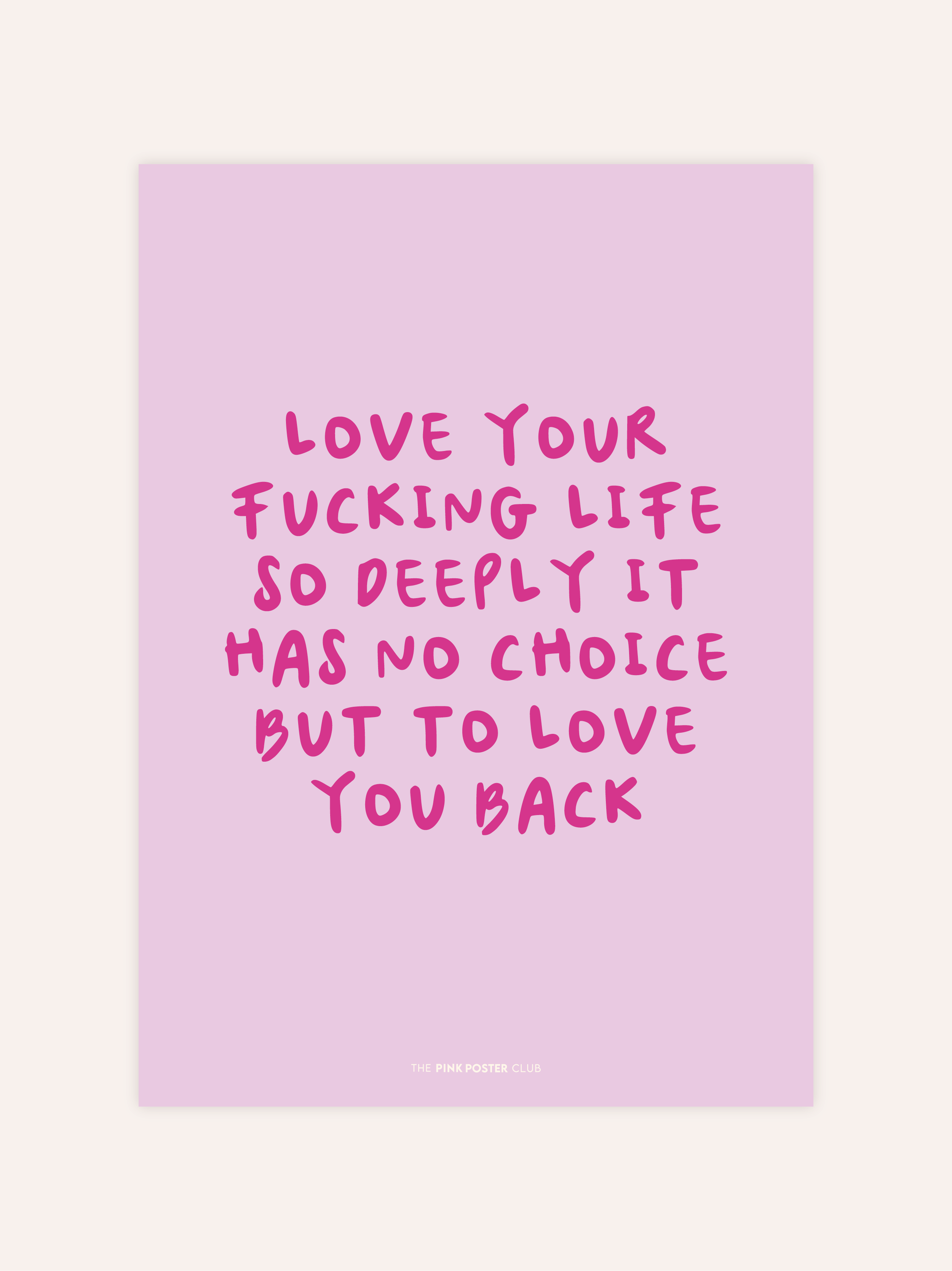 Love Your Life Poster