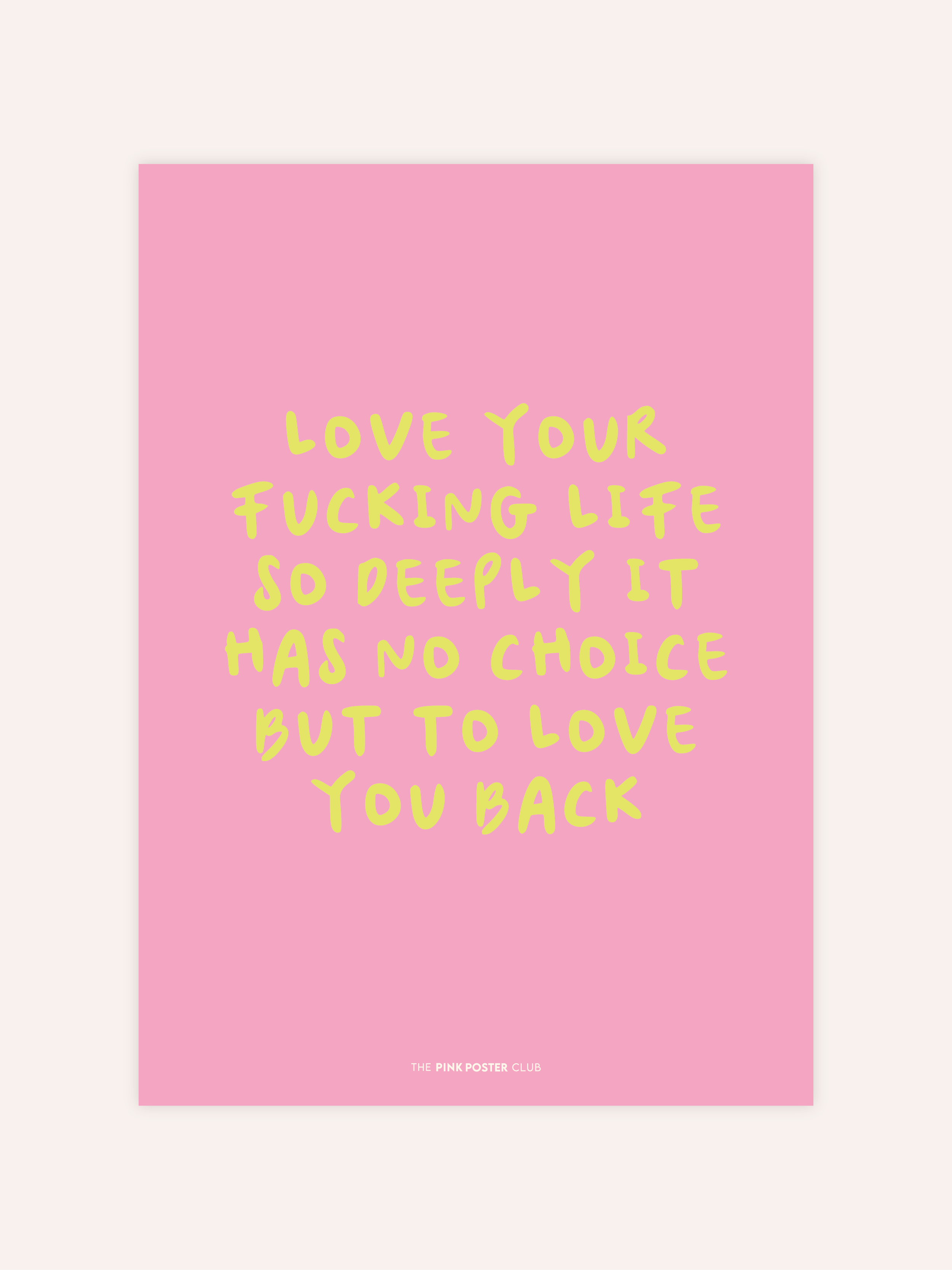 Love Your Life Poster