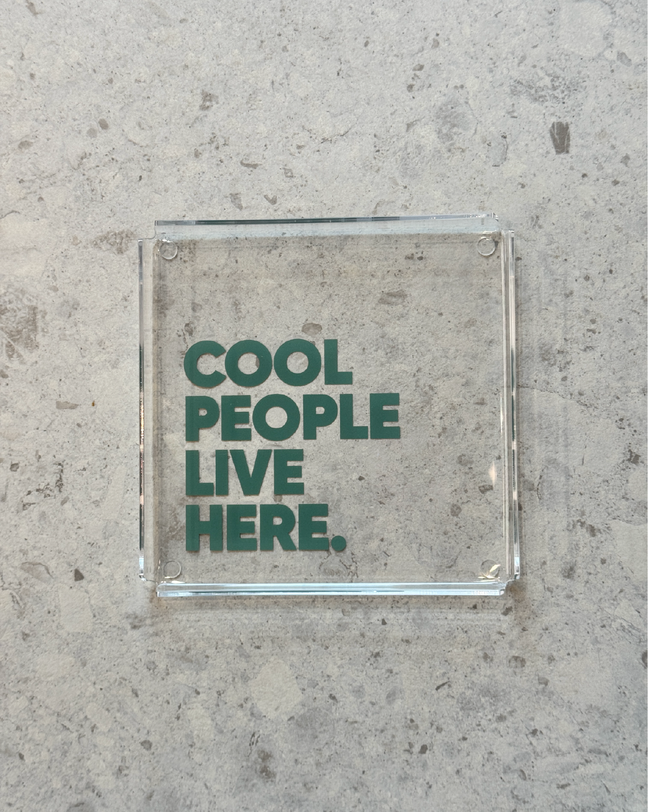 Cool People Live Here Ablageschale