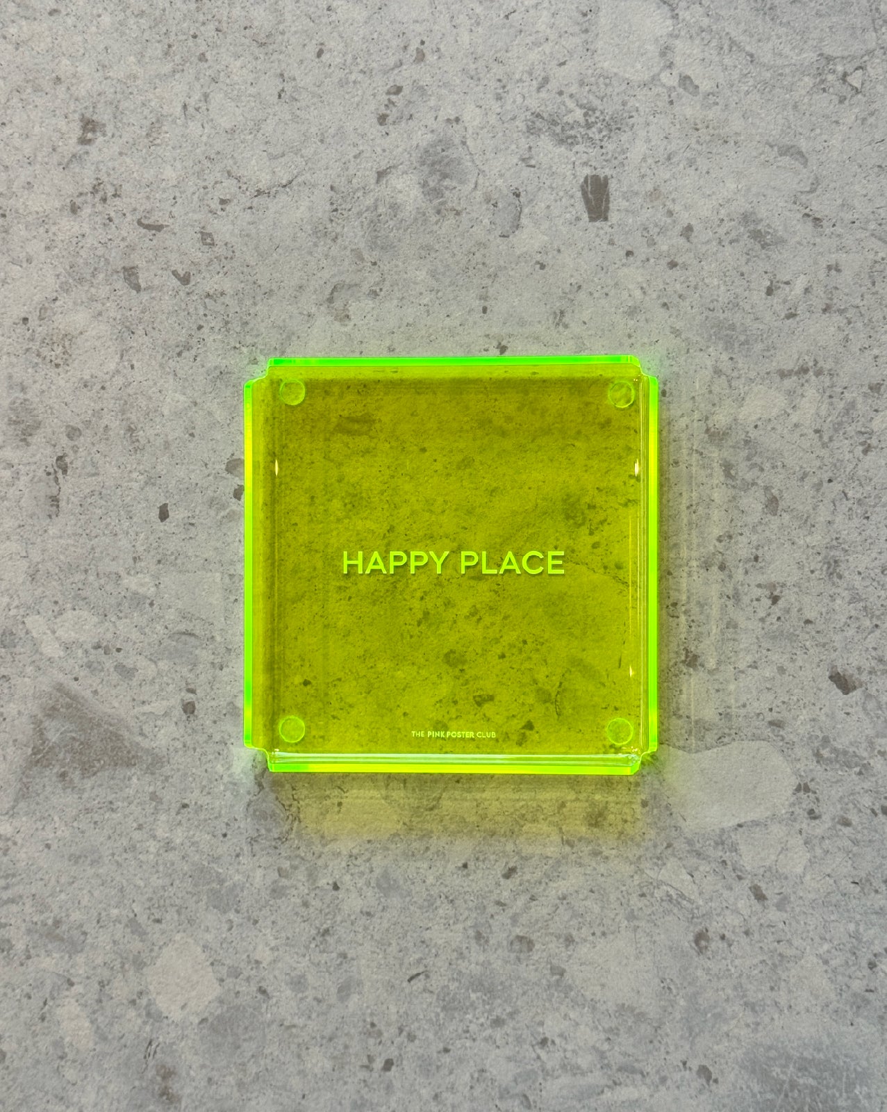Happy Place Neon Ablageschale