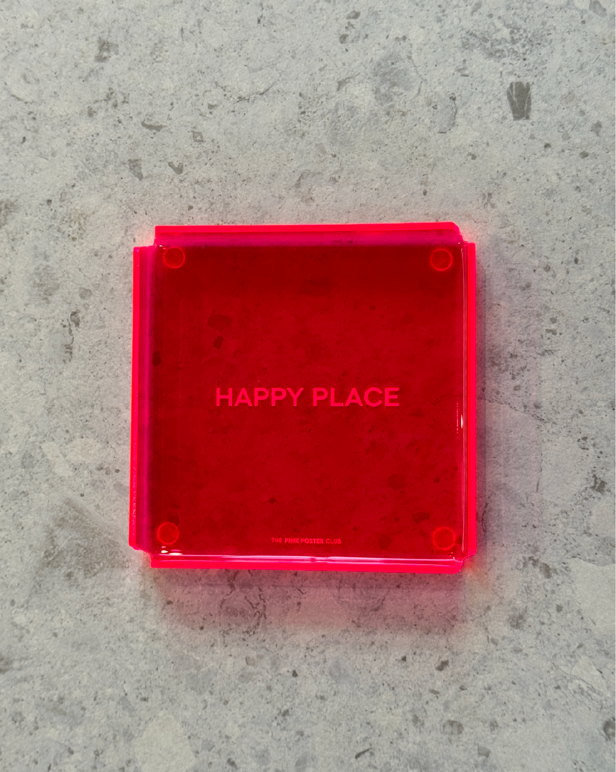 Happy Place Neon Ablageschale
