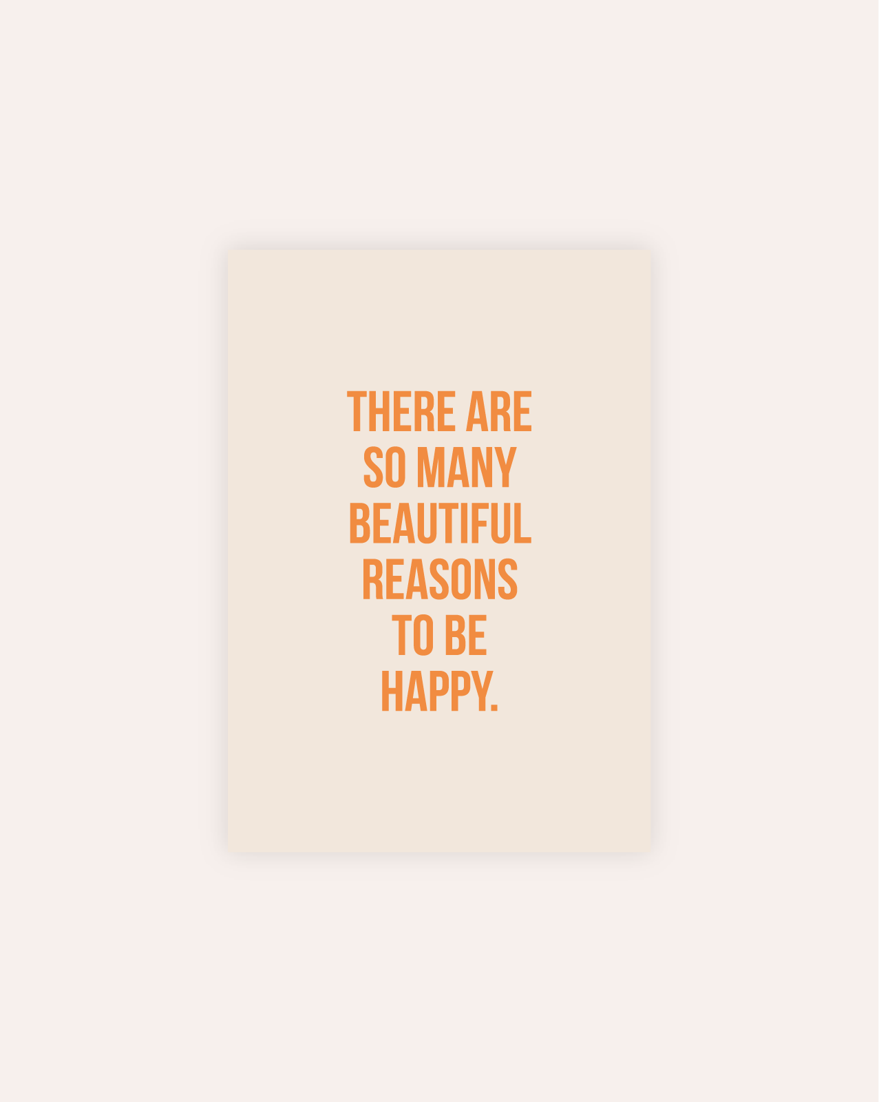 There Are So Many Beautiful Reasons Postkarte