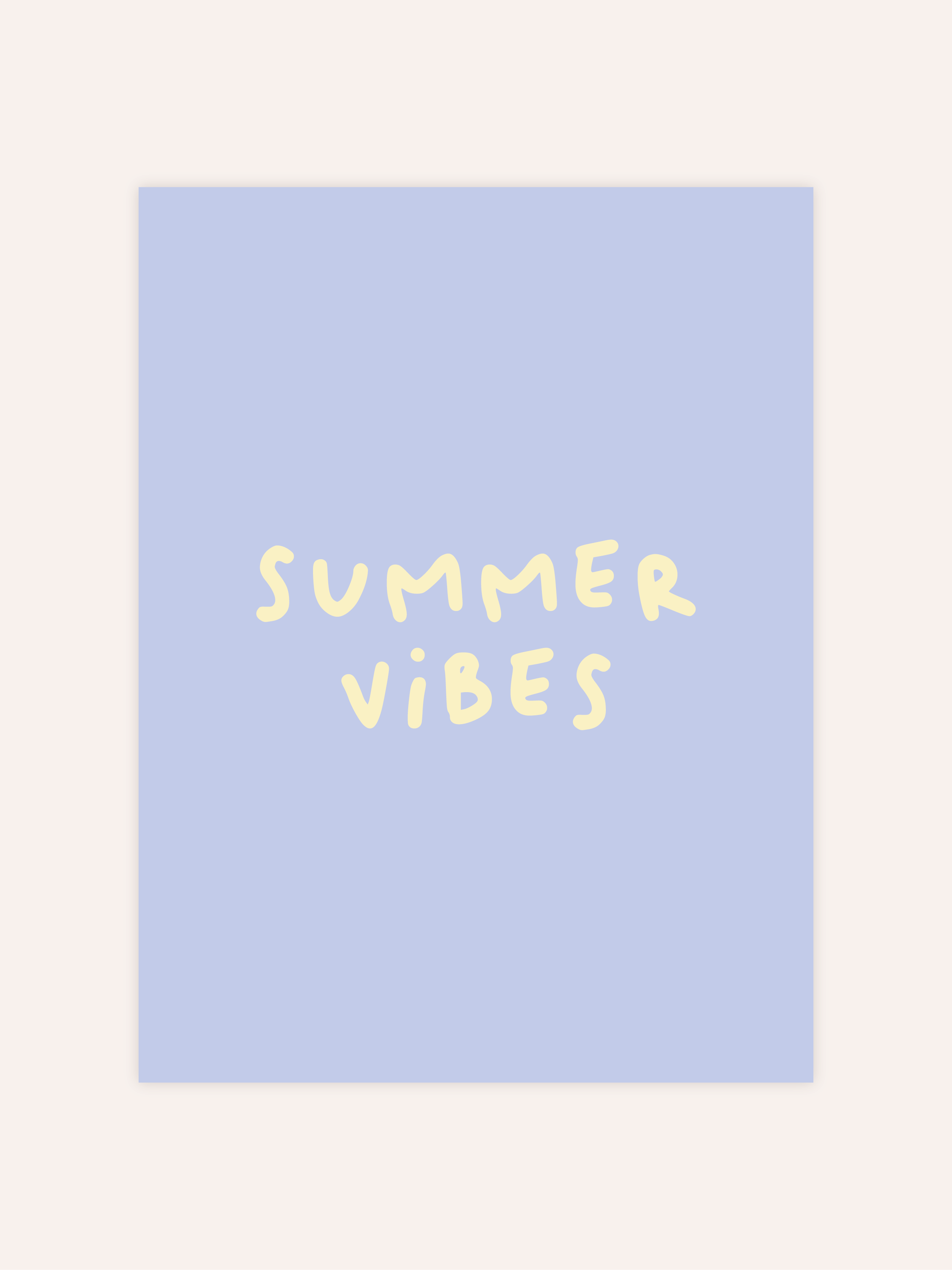 Summer Vibes Poster