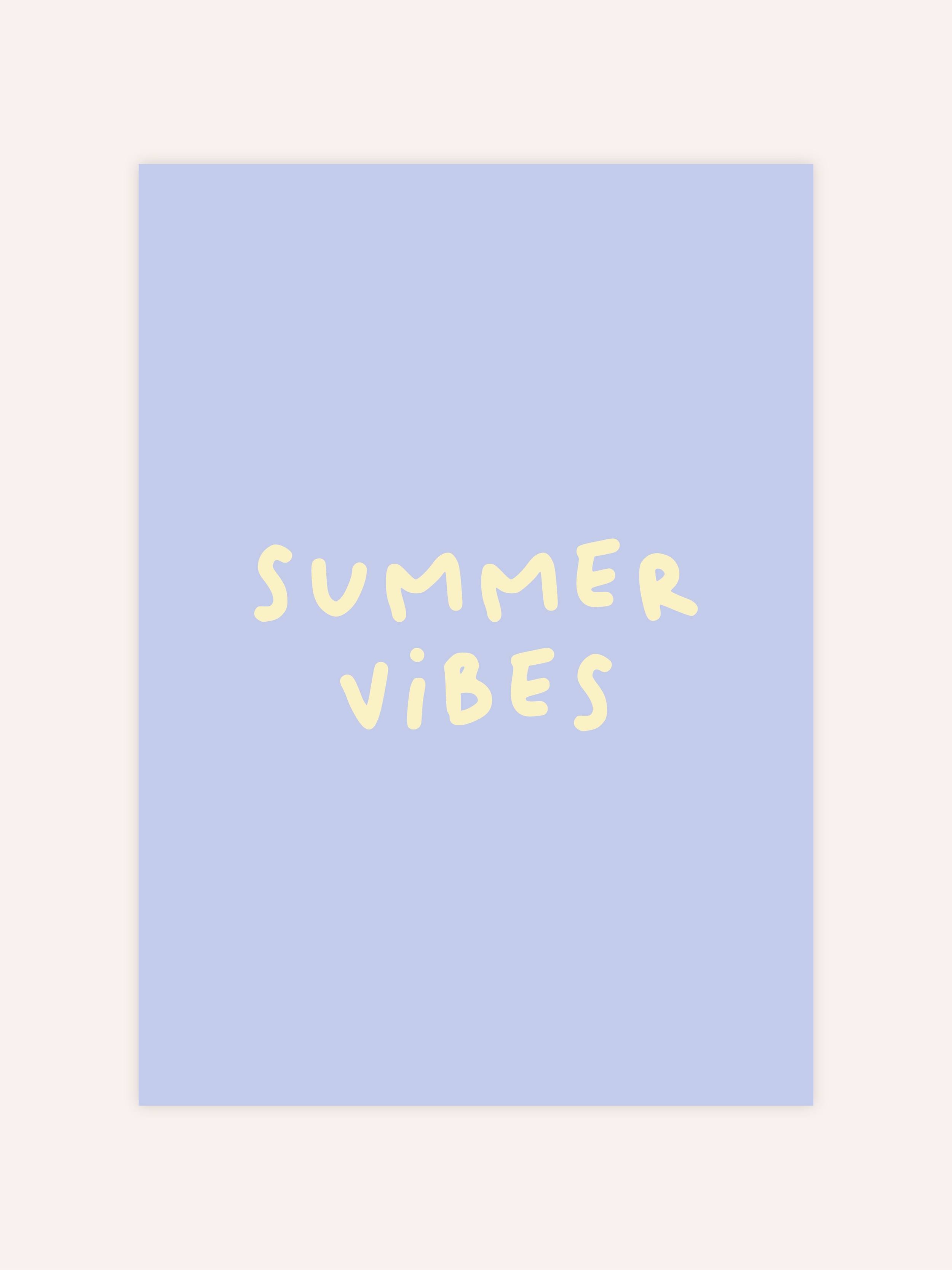 Summer Vibes Poster